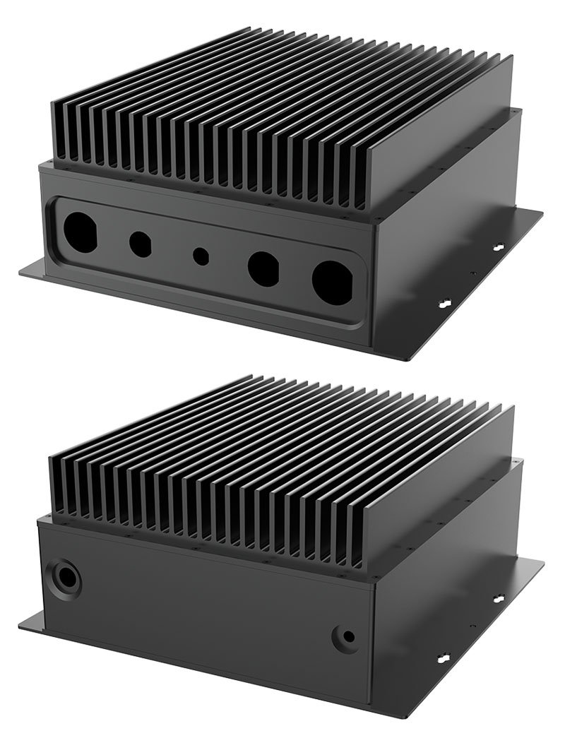 Akasa Pascal MX Rackmount Enclosure (IP65 for Mini-ITX, up to 65W TDP, LGA1200/1700/1851) <b>[A-ITX64-M1B]</b>